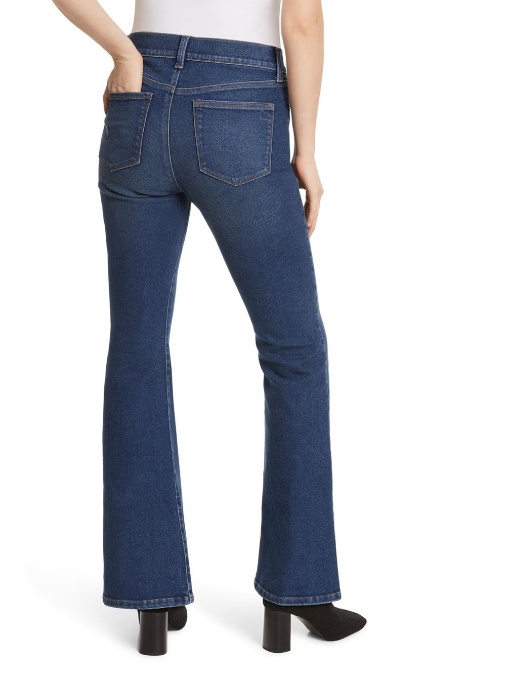 Jessica Simpson Daisy Flare Dark Blue Flare Jeans. 10